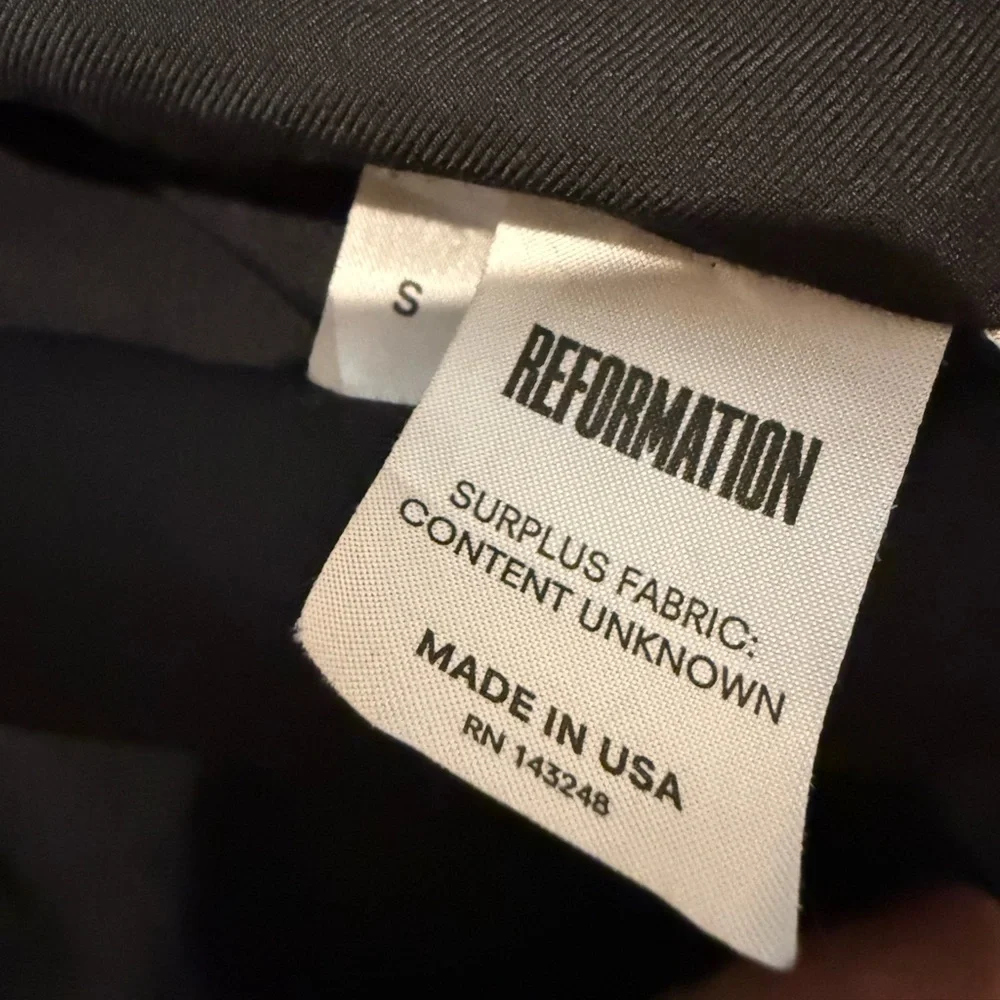 Reformation Grey Long Blazer - Picture 4 of 6